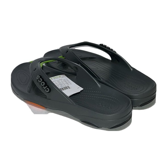 Crocs Classic All-Terrain Flip Flops Sandals 207712-0DA Men’s Size 11 main image 5